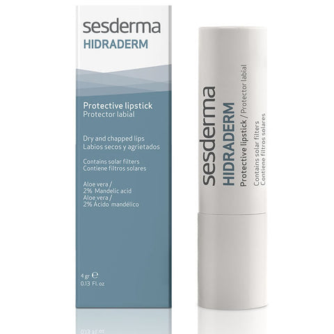 Sesderma Hidraderm Lip Balm Lot 16+5 in sleek packaging, featuring nourishing lip care products by Jag Couture London New York.