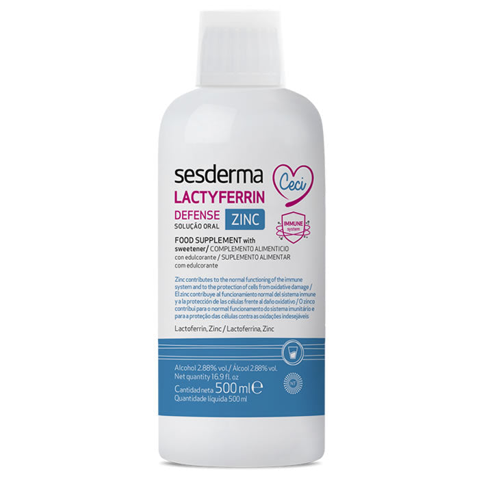 Sesderma Lactyferrin Defense Zinc 500ml Jag Couture London - New York