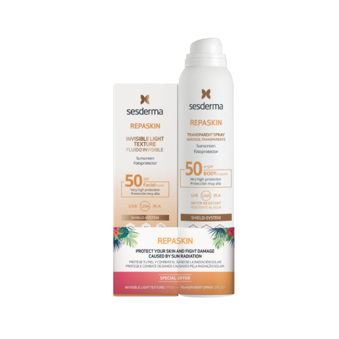 Sesderma Repaskin Invisible Fluid Spf 50+ 50ml Set 2 Pieces Jag Couture London - New York