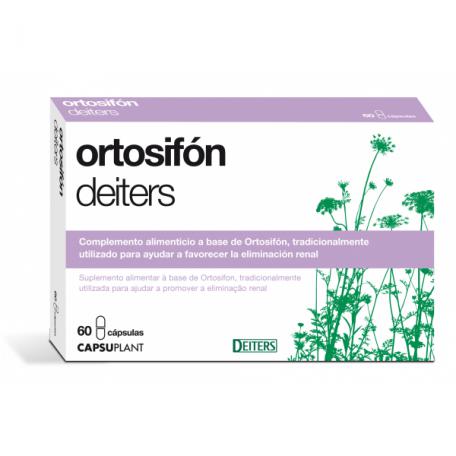 Deiters Cap Ortosifon 60 cap bottles by Jag Couture London New York, showing the supplement packaging with caps and label details.