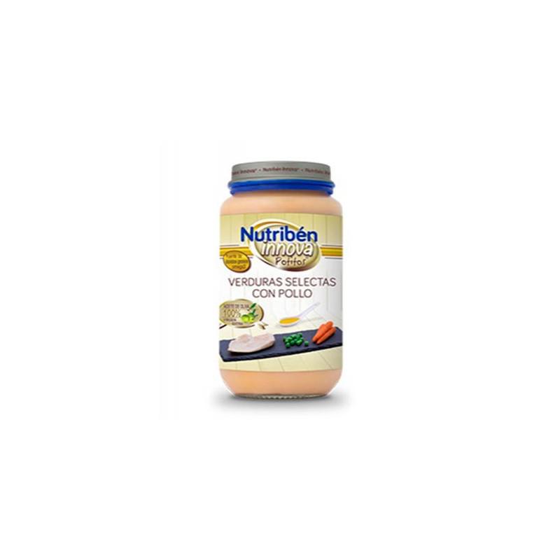 Nutriben Nutribén Innova Potito Verduras Selectas Con Pollo 250g Jag Couture London - New York