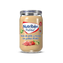 Nutribén Potito Chicken, Beef and Green Beans 235g