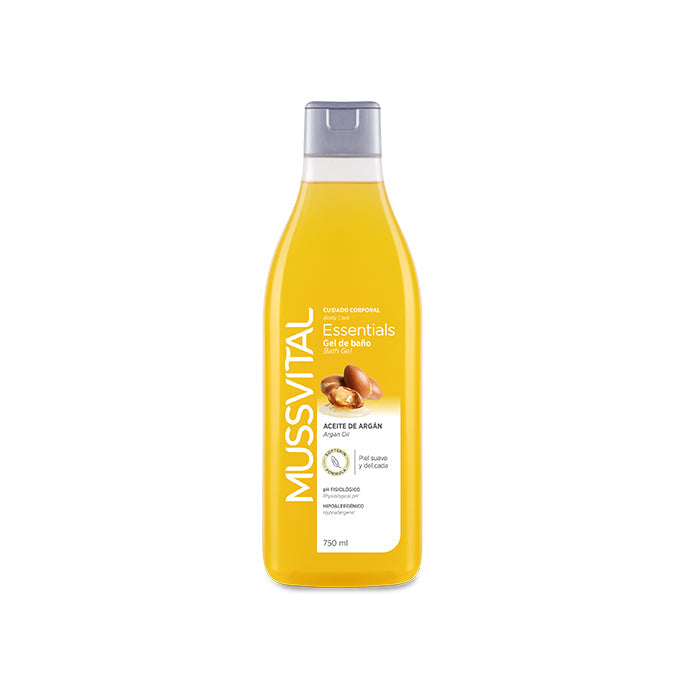 Mussvital Essentials Argan Oil Bath Gel 750ml Jag Couture London - New York