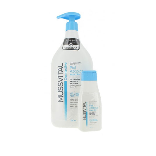 Mussvital Dermactive Shower Gel Atopic Skin 750ml+100ml Jag Couture London - New York