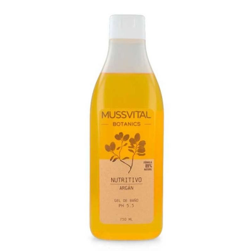 Mussvital Botanics  Bath Gel Argán 750ml Jag Couture London - New York