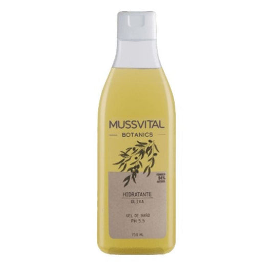 Mussvital Botanics Olive Bath  Gel 750ml Jag Couture London - New York