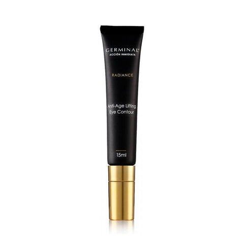 Jag Couture London New York Germinal Radiance Anti-Age Lifting Eye Contour 15ml jar showing the product container and branding.