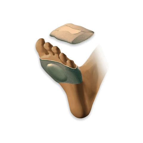 Footband Pad MD by Jag Couture London - New York, showing a close-up of the comfortable, cushioned footband pad for footwear.