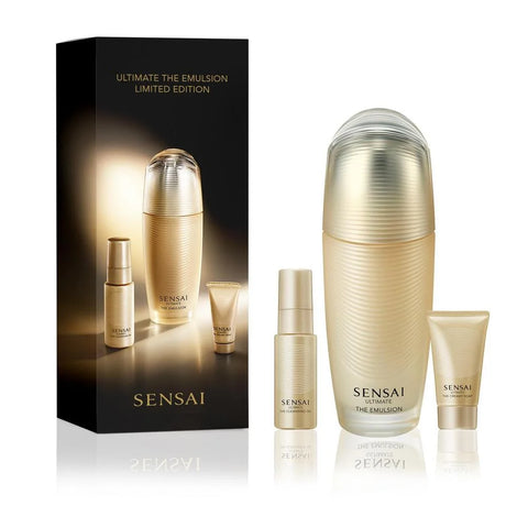 Sensai Ultimate The Emulsion, Cleansing Oil &amp; Creamy Soap Set