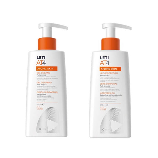 Leti At4 Body Milk 250ml Set 2 Pieces Jag Couture London - New York