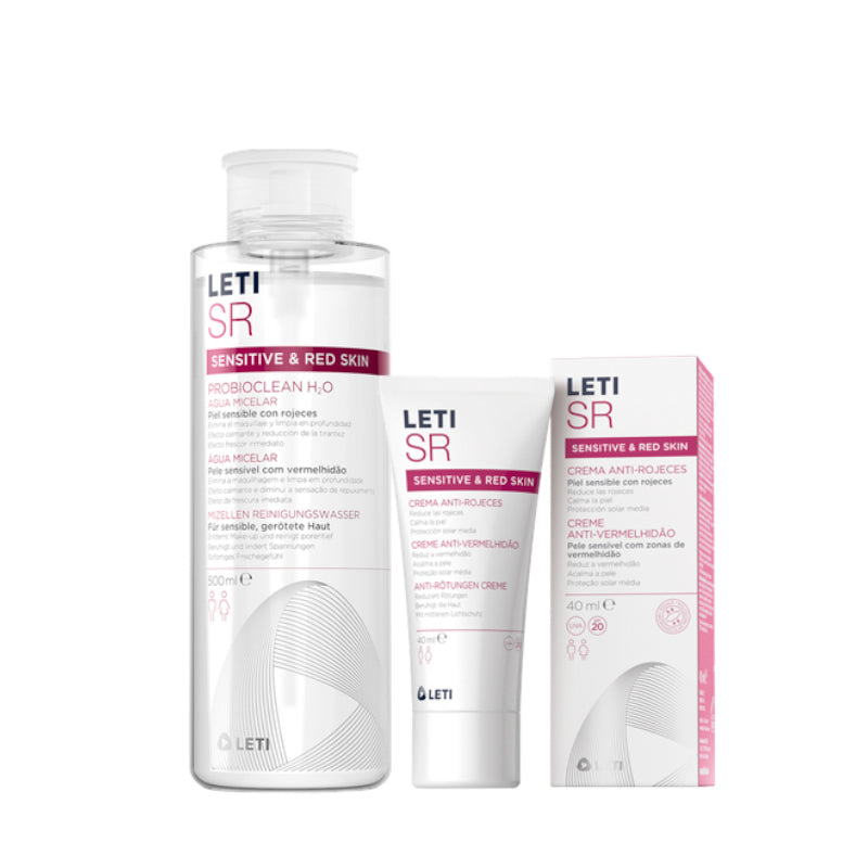 Leti SR Anti-Redness Cream 40ml Set 2 Pieces Jag Couture London - New York