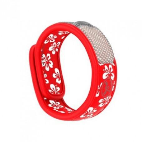 Parakito Pulsera Antimosquitos Color Rojo Prim Jag Couture London - New York