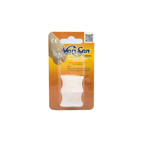 Mediana Varisan hydrogel toe separators by Jag Couture London - New York, designed to comfort and align toes.