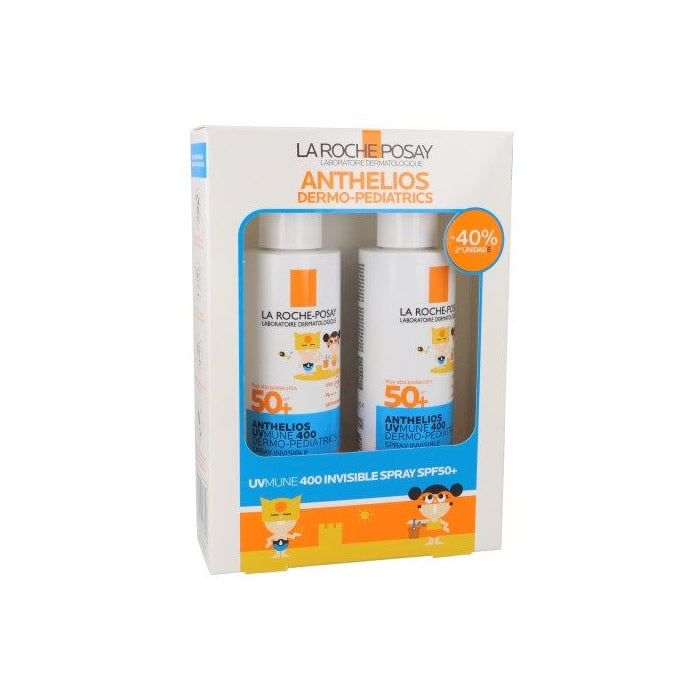La Roche Posay Anthelios Dermo Pediatrics Spray Spf50+ 2x200ml Jag Couture London - New York