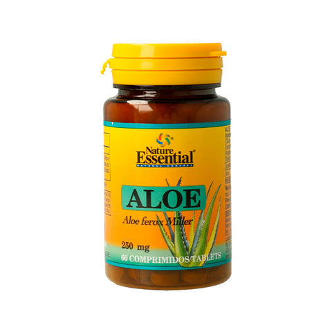 Jag Couture London Aloe 250mg supplement bottle with label, showing natural aloe vera for health and wellness.