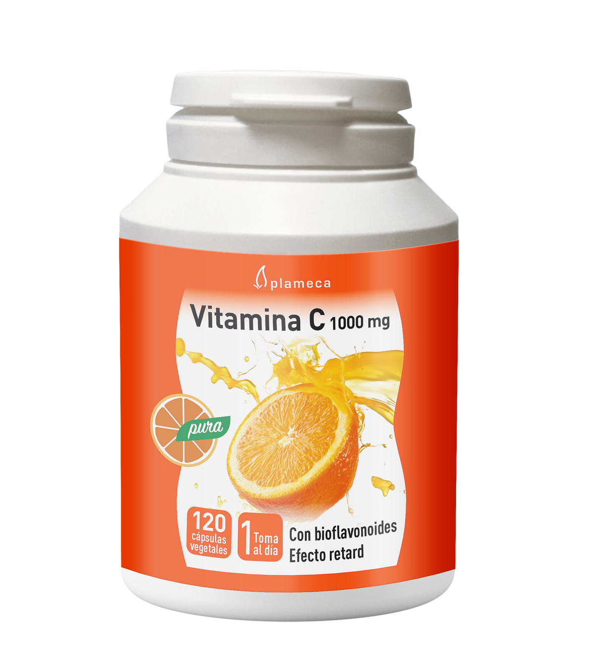 Plameca Vitamina C 1000 Mg Retard 120 Vcaps