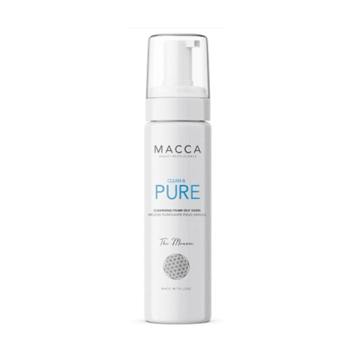 Macca Clean &amp; Pure Cleansing Foam Oily Skins 200ml