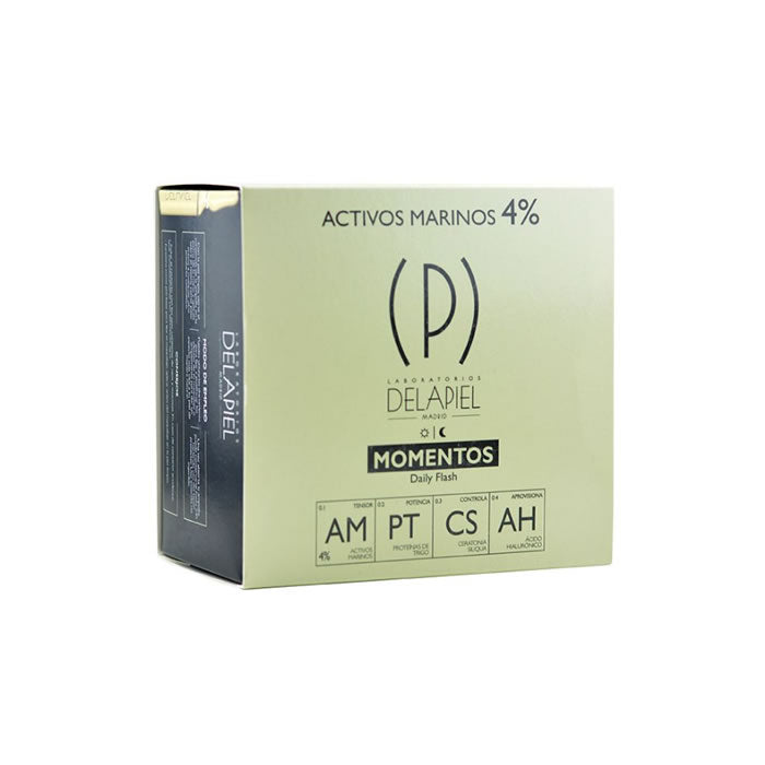 Delapiel Ampoules Marine Active Moments 4% Triple Acci 15x2ml Jag Couture London - New York