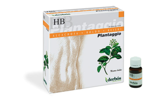 Dherbos Plantaggio HB 20 vials by Jag Couture London - New York, showing the packaging and vials for skincare treatment.