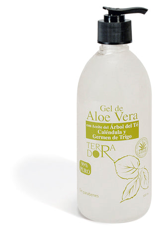 Dherbos Gel Aloe Arbol Te Calendula Germen Trigo 500ml