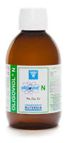 Nutergia Oligoviol N 150ml supplement bottle labeled with product and brand, displayed against a plain background.