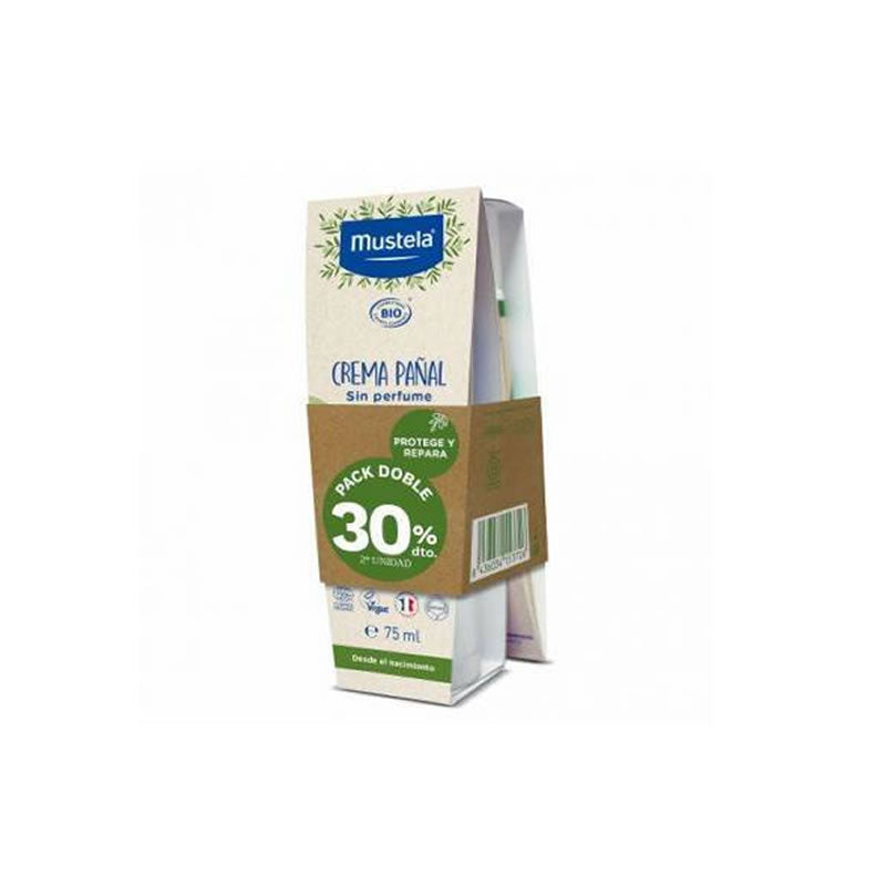 Mustela Bio Diaper Cream 2x75ml Jag Couture London - New York