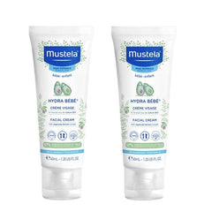 Mustela Baby Hydra Facial Cream 2x40ml Jag Couture London - New York