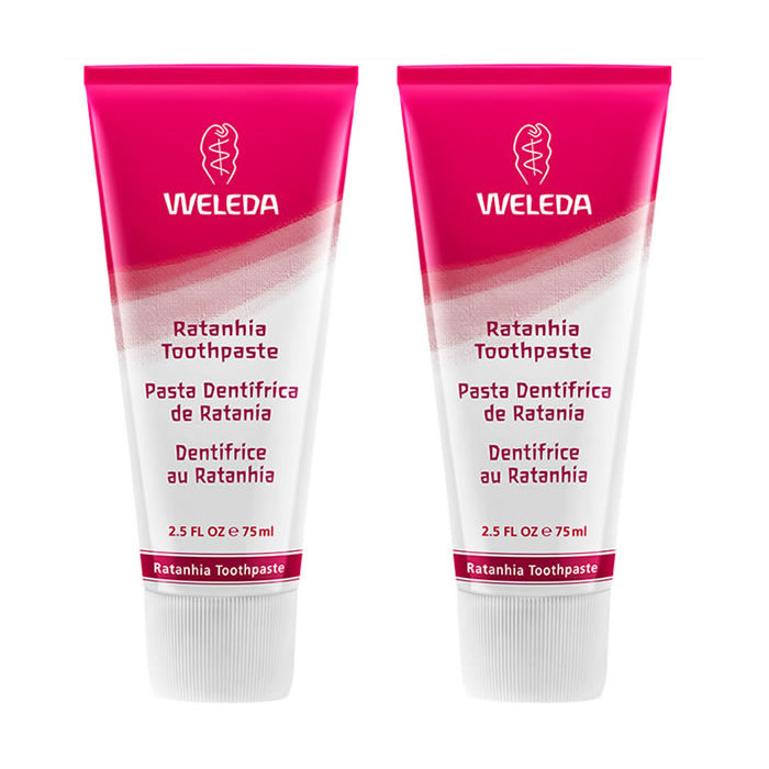 Weleda Ratanhia Toothpaste 2x75ml Jag Couture London - New York