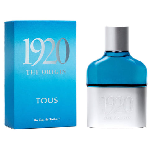 Jag Couture London - New York Tous 1920 The Origin Eau De Toilette spray 60ml, elegant perfume bottle with floral design.
