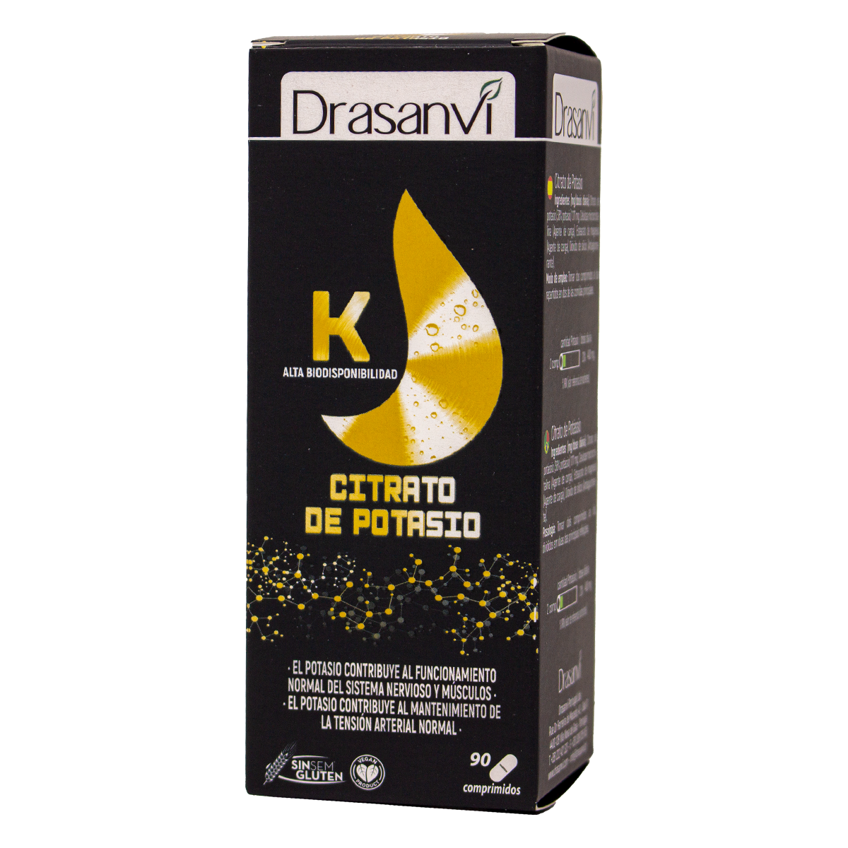 Drasanvi Mineral Citrato Potasio 90 Comp