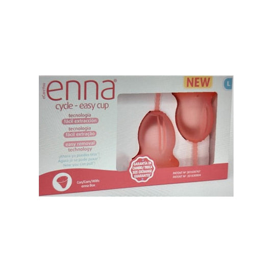 Enna Cycle 2 Menstrual Cups Size L Jag Couture London - New York