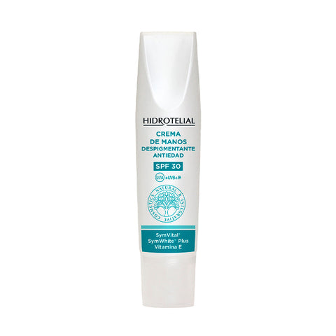 Hidrotelial Intensive Hand Cream by Jag Couture London, 50ml tube, showing the sleek packaging and product label.