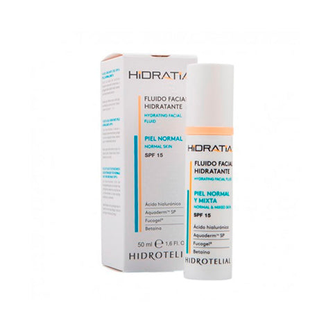 Jag Couture London Hidrotelial Facial Fluid for normal and combination skin, 50ml, with a lightweight, hydrating formula.