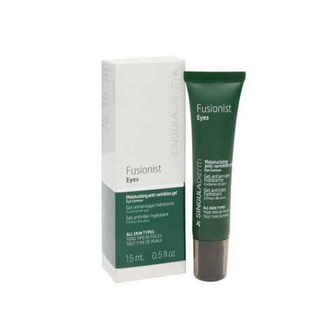 Jag Couture London Singuladerm Fusioniste Eye SPF+20 50ml skincare product with applicator tip and clean packaging.