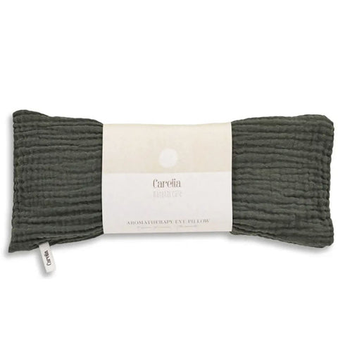 Jag Couture London eye pillow from Carelia Natural Care, soft fabric with lavender filling for relaxation and eye comfort.