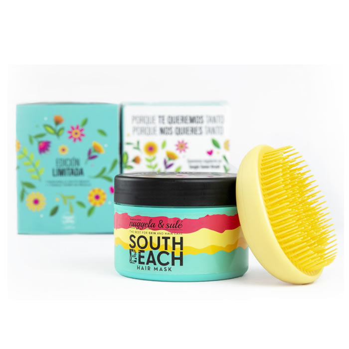 Jag Couture London South Beach Mask set with two 50ml jars featuring vibrant packaging and sleek design.