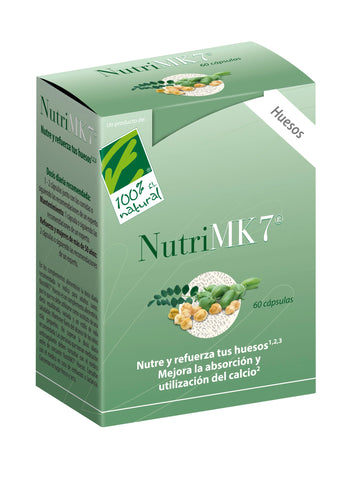 Jag Couture London Nutrimk7 Huesos 60 capsules, natural bone health supplement with 100% natural ingredients.