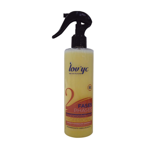 Jag Couture London biphasic conditioner for dry hair in a 300ml bottle, designed to hydrate and nourish dry hair.