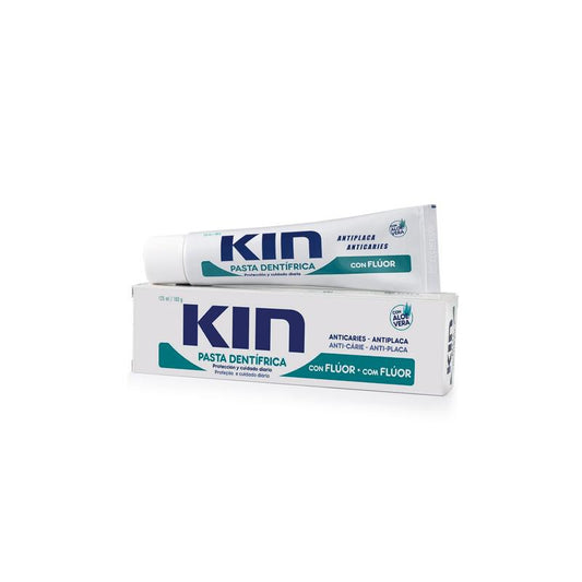 Kin Toothpaste With Fluoride and Aloe Vera 125ml Jag Couture London - New York