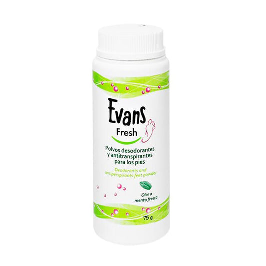 Evans Fresh Polvos Desodorantes Para Pies 75g Jag Couture London - New York