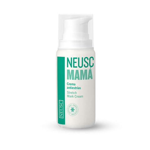 Neusc Mum Anti-Stretch Marks Cream, 100ml, by Jag Couture London New York, showing the cream tube with branding.
