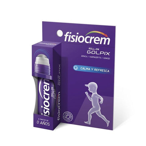 Fisiocrem Roll-on Golpix 15ml by Jag Couture London - New York, showing the small white roll-on applicator bottle.
