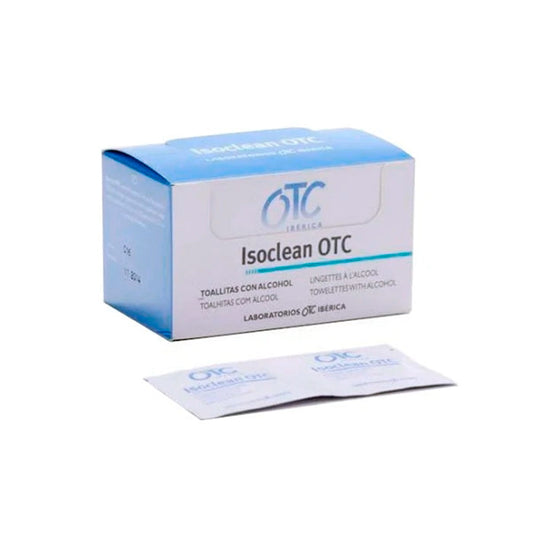 OTC Isoclean Wipes with Alcohol 50 Units Jag Couture London - New York