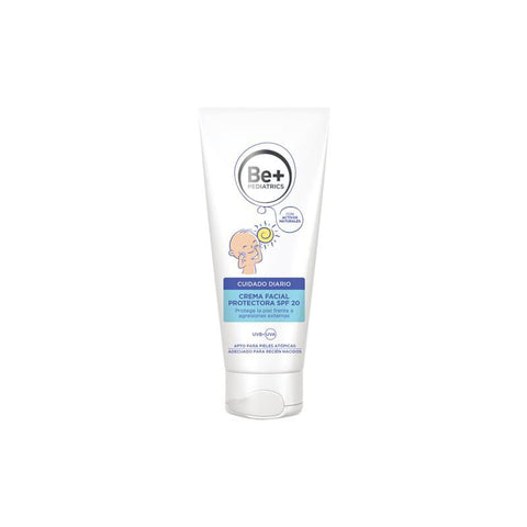 Be Pediatrics Protective Face Cream SPF20 by Jag Couture London, New York, in a 40ml tube, designed for children's sensitive skin.