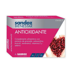 Sandoz Bienestar Antioxidante 30 Cápsulas Jag Couture London - New York