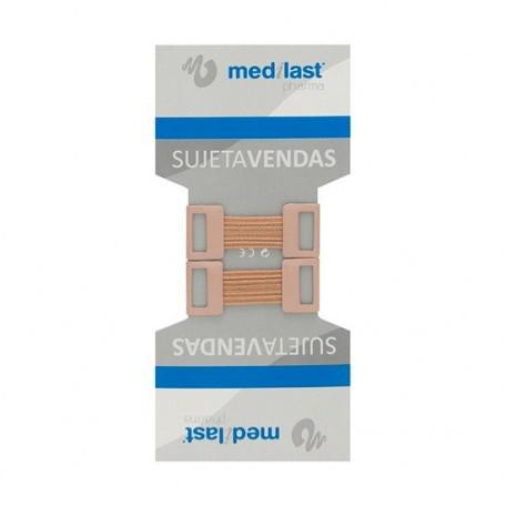 Two Medilast compression sleeve supports by Jag Couture London - New York, shown in a close-up image.