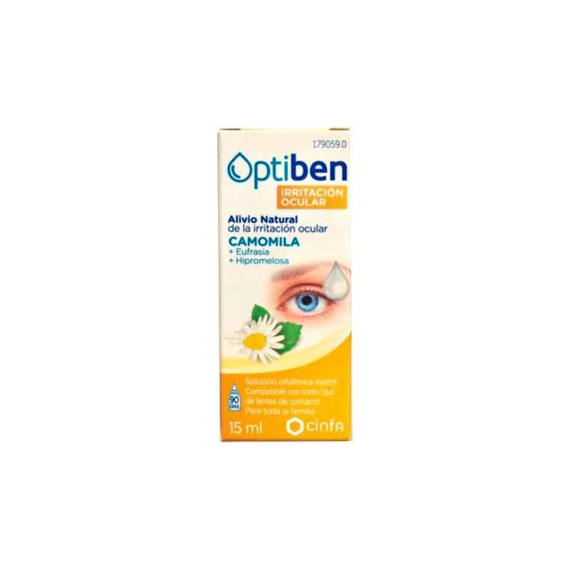 Optiben Irritated Eyes Sterile Eye Dryness Bottle 15ml Jag Couture London - New York