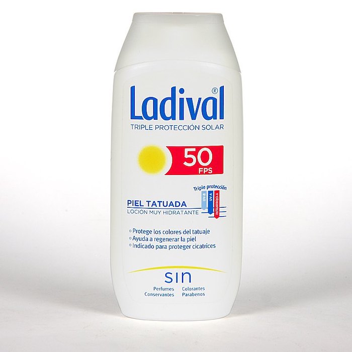 Ladival Tattooed Skin Lotion Spf50 200ml Jag Couture London - New York