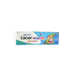 Lacer Infant Strawberry Flavour Gel 75ml