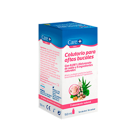 Care+ Mouth Mouthwash For Mouth Aphthous Ulcers 150ml Jag Couture London - New York